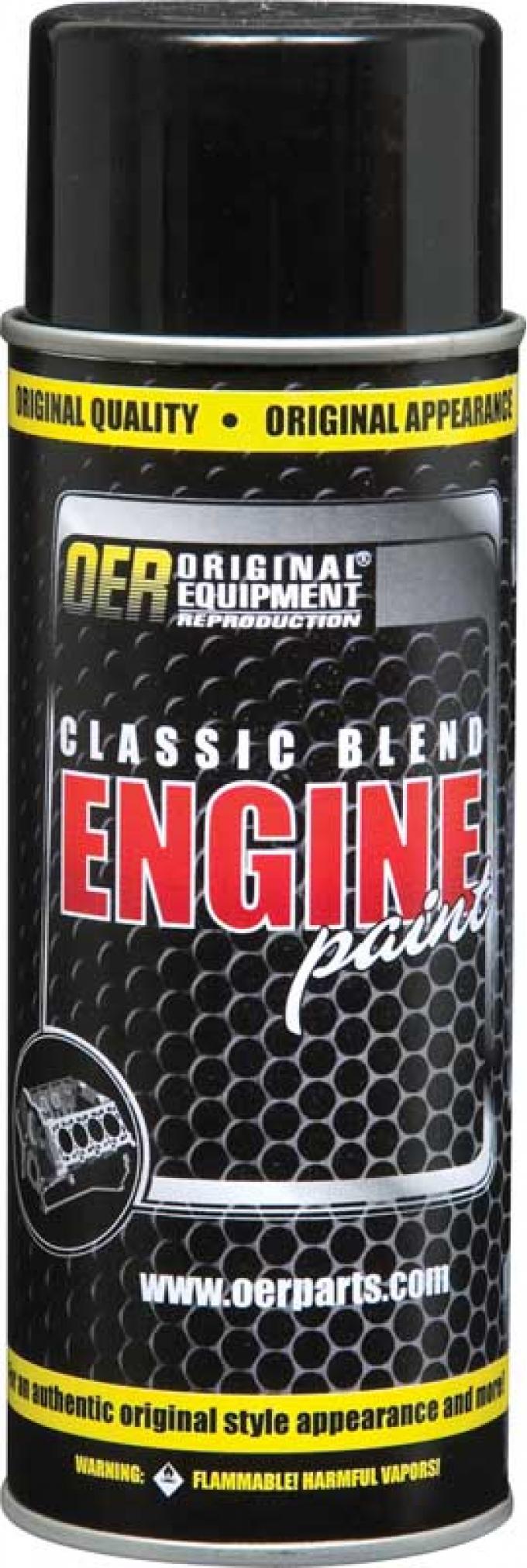 OER 1947-62 Chevrolet Medium Gray Classic Blend Engine Paint - 16 Oz Can K89115