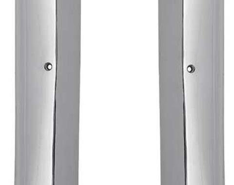 OER 1967 Camaro, Firebird, Inner Pillar Post Moldings, Coupe, Chrome , Pair K902