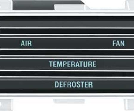 OER 1967 Camaro / Firebird Heater Control Assembly , with Cables , without A/C 3925775C