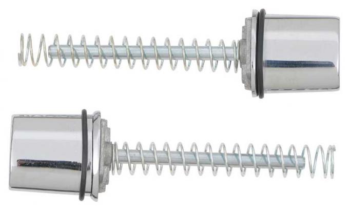 OER 1967-69 Camaro, Firebird, Outer Door Handle Push Button Set, RH & LH Doors, Pair R5255