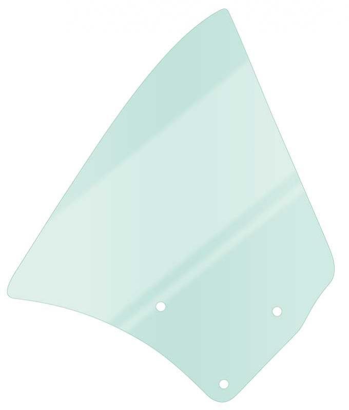 OER 1967-69 Camaro, Firebird, Rear Quarter Window Glass, Tinted Glass, Coupe, RH Passenger Side QG3814