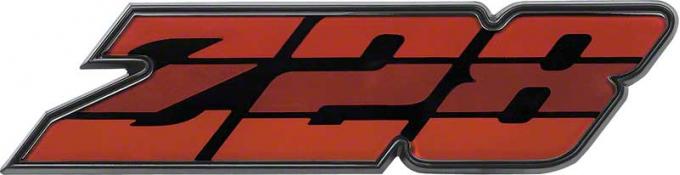 OER 1980-81 Camaro Red "Z28" Grill Emblem 14024337