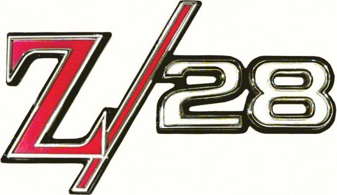 OER 1969 Camaro "Z/28" Rear Panel Emblem 8701333
