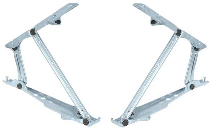 OER 1982-92 Camaro, Firebird Hood Hinge Assembly, with Stud, RH and LH, Pair *881380