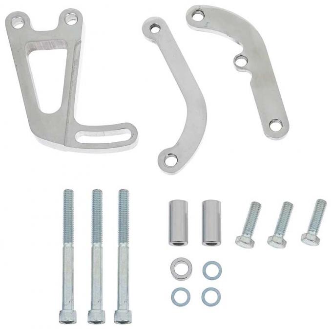 OER 1969-76 Power Steering Bracket Set - For Small Block Chevy With Long Water Pump 153657