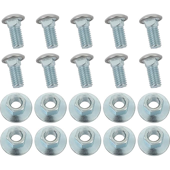 OER 1967 Chevrolet Camaro, Front & Rear Bumper Bolt Kit, with Highly Polished Head, OE-Style, 20 Piece Set *K3612