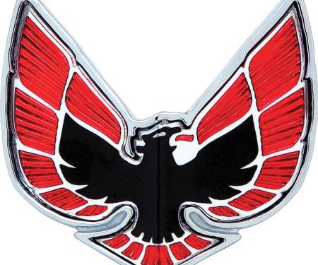 1970-71 Firebird, Front Bumper Nose Panel Emblem, with Hardware, GM Licensed