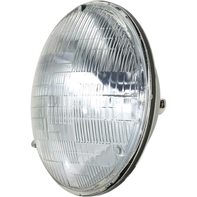 OER Headlamp Sealed Beam, 12 Volt, High / Low, 7" Round, Tungsten 6014