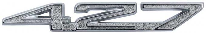 1967-68 Yenko, 427 Front Fender & Rear Body Panel Emblem, Adhesive Tape Backing Yenko Licensed