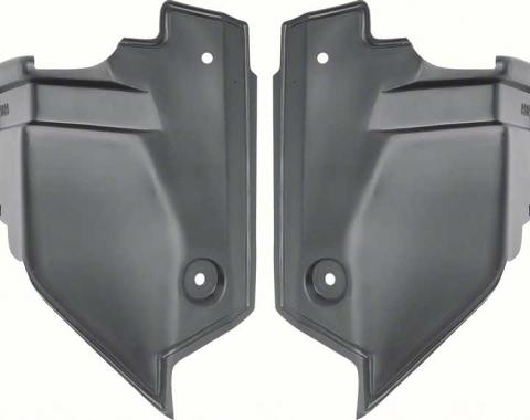 1969 Camaro, Rally Sport Headlight Actuator Shields, RH & LH, Pair
