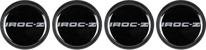 1985-87 IROC-Z Wheel Center Cap Emblem Set of 4
