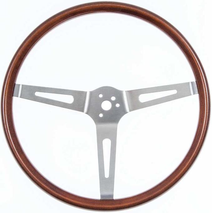 GT Retro Steering Wheel - Light Wood