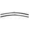 OER 1970-81 GM, 1975-81 Chrysler, Dodge, Plymouth, Windshield Wiper Blades, 3/16" Trico-Style , Side Lock Connection, Satin Stainless, 18" , Pair, Various Models F402