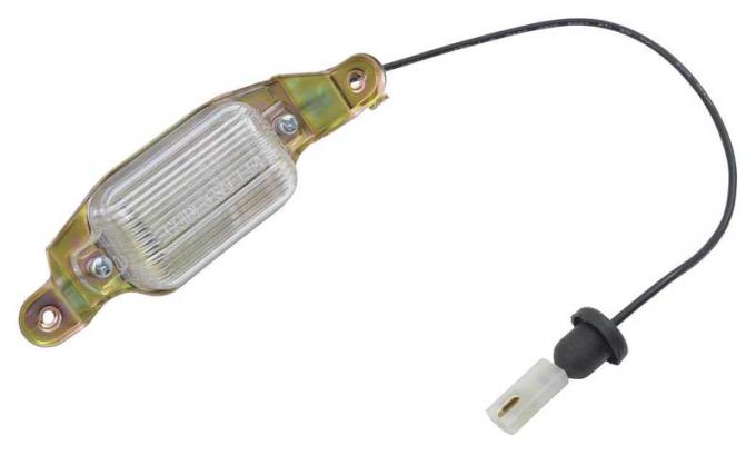 OER 1968 Pontiac Firebird, Rear License Lamp Assembly, with Wire 916634