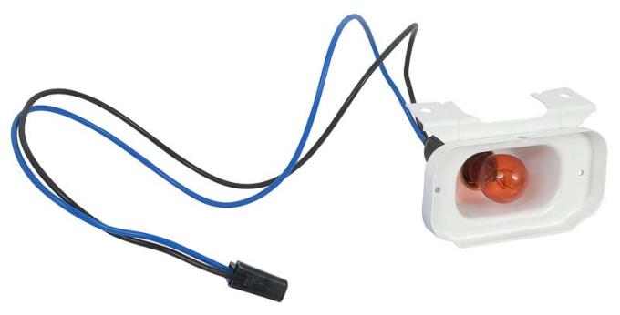 OER 1967 Pontiac Firebird, Park Lamp Housing, RH or LH, Each 14346