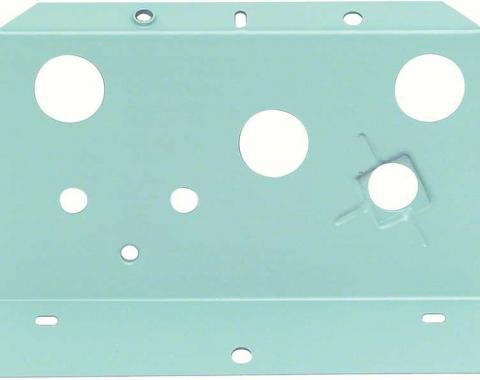 OER 1968-76 Console Front Fuel/Oil Gauge Mounting Plate 6480878