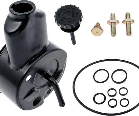 OER 1967-68 Power Steering Reservoir Small Block (Black Powder Coat) 5692845