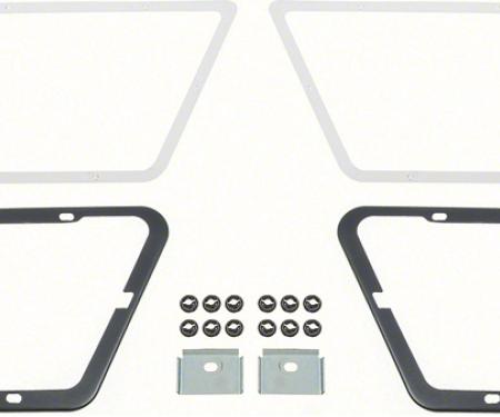 OER 1980-81 Camaro Z28, Fender Louver Mounting Hardware Set, Air Extractor K8080