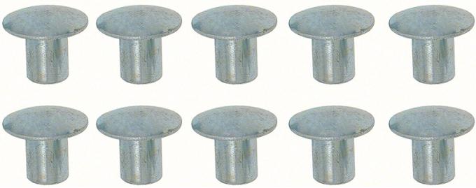 OER 1967-68 Camaro RS, Headlamp Door Molding Rivets, 10 piece set K7918