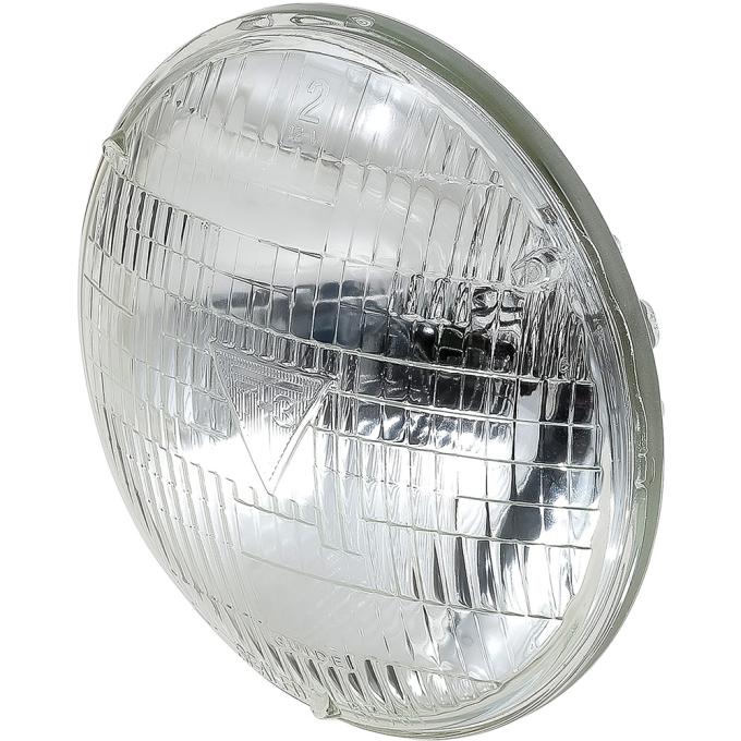 OER 1956-71 T T-3 Logo Headlamp Bulbs, 7" Diameter, LH and RH, Pair T3HBC1