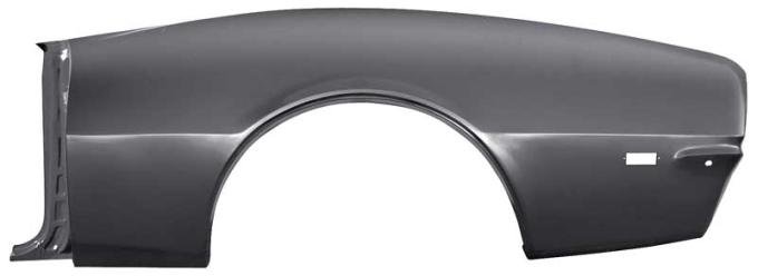OER 1967 Camaro, Rear Quarter Panel Repair Skin, with Door Jamb Section, LH, Drivers Side K1025