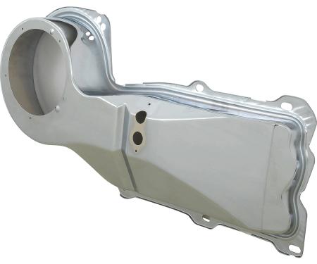 1967-1969 Camaro, 1968-1972 Nova, Chrome Heater Box, without AC, Big Block