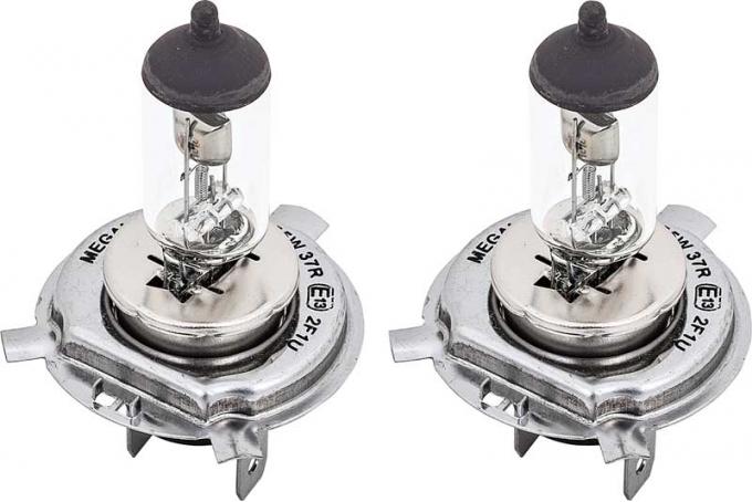 OER H4 Halogen 60-55 Watt Replacement Headlamp Bulbs - Pair 542212
