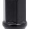 1982-91 GM, Chrysler, Lug Nut Flat Top Capped, M12-1.50, 19mm Hex Head, 32.5mm Length, Black, Each