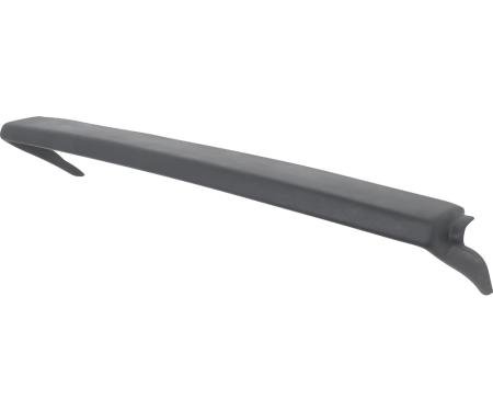 OER 1968 Camaro, Firebird Dash Pad, Black, Vinyl Wrapped, Made in the USA 7733950W