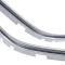 OER 1970-81 Camaro, Firebird, Roof Drip Rail Molding Set, Stainless Steel, RH & LH, Pair 748626
