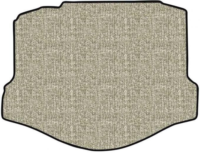 2010-15 Camaro, Trunk Mat, Cut-Pile, 1 Piece Design, Oyster