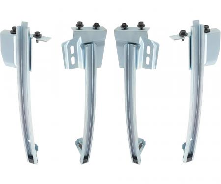 OER 1968-69 Camaro, Firebird, Door Window Track Set, Front and Rear Tracks, LH and RH Sides, 4-Piece Set *881443