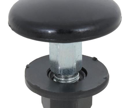 OER 1982-92 Camaro, Firebird, Rear Window Hinge Bolt with Nut, Steel, Gloss Black, Each 20309167