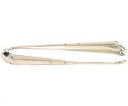 OER 1962-69 Camaro, Firebird, Nova, Windshield Wiper Arm Set, 12-3/4" Long, Polished Stainless Steel, Pair GS677