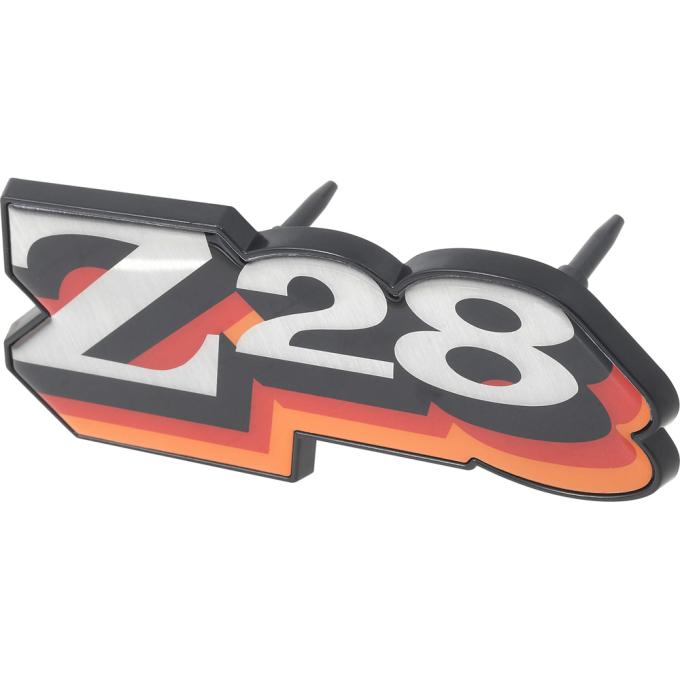 OER 1978 Camaro, Z28, Front Grill Emblem, Red / Orange 475528