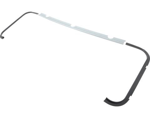 OER 1967-69 Camaro, Firebird, Trunk Weatherstrip Gutter Set, Coupe or Convertible, 3 piece set K281