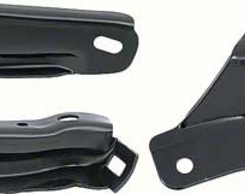 1967 Camaro, Front Bumper Bracket Set, 4 Piece Set