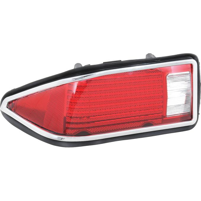 1974-1977 Camaro, Tail Light Lens Assembly, with Back-Up Lens, Gasket, LH Driver Side