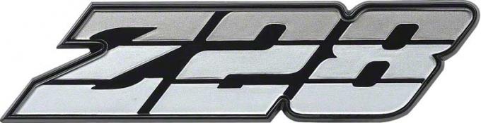 OER 1980-81 Camaro Silver "Z28" Grill Emblem 14024332