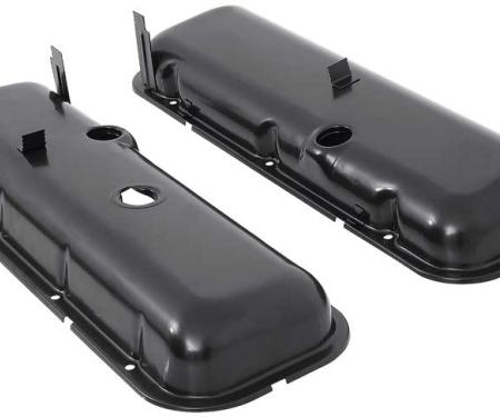 OER 1965-91 Chevrolet, Paintable Valve Covers, 396ci, 409ci, 427ci, 454ci Big Block, with Oil Drippers, Pair VC1220