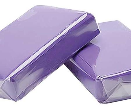 OER Clay Bar, Heavy Duty, 200 Gram Bar, With Plastic Case, Aggressive Grade, Purple K89478