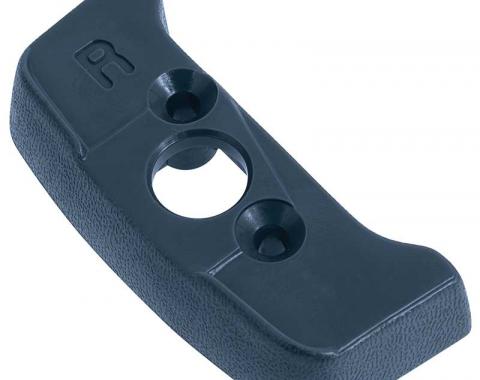 OER 1974-81 Seat Belt Shoulder Guide Escutcheon , Dark Blue, RH Passenger Side 20552359