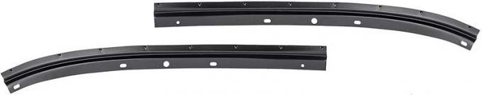 OER 1967-69 Camaro, Firebird, Front Headliner Mounting Strips, Coupe, Steel, Pair C95254