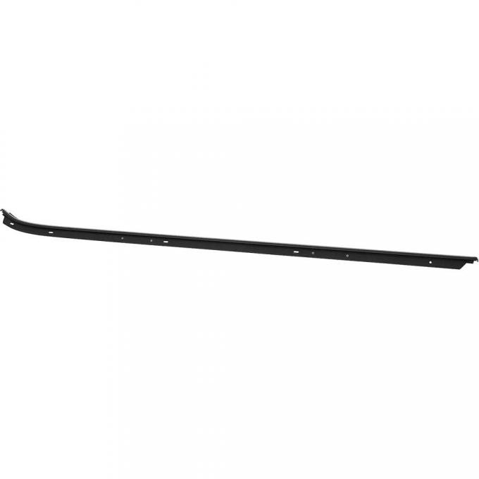 1980-81 Camaro, Firebird, Window Felt, Outer, With Round Chrome Bead, RH 9612538