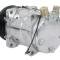 OER Sanden 508 Style A/C Compressor w/ 7-Rib Serpentine Clutch Pulley, Polished Finish, SD508/SD5H14 AC4514P