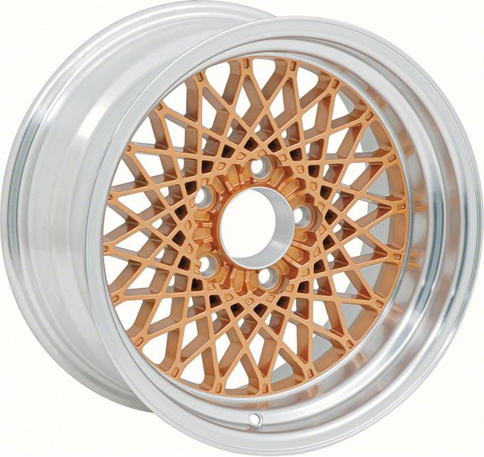 OER 16" X 8" Gold GTA Style Alloy Wheel with 4-3/4" Backspacing and 0mm Offset 10104406