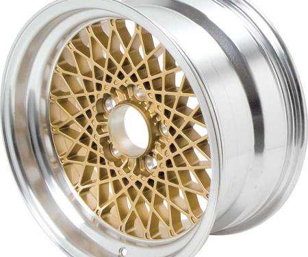OER 16" X 8" Gold GTA Style Alloy Wheel with 5" Backspacing and 16mm Offset 10104407