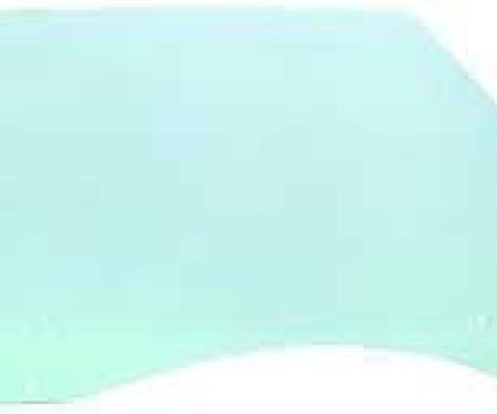 1990-92 Camaro, Firebird, Front Door Window Glass, Light Green Tint, RH Passenger Side