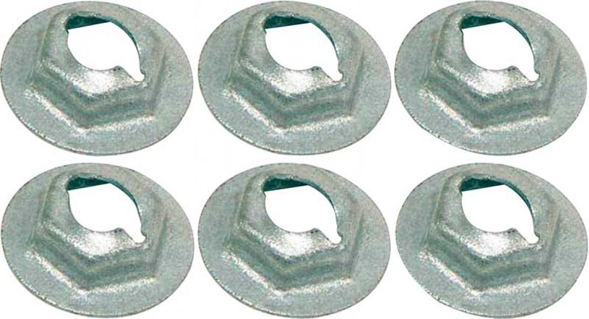 OER 1/4" Thread Cutting Nut Retainer Set *R406 Camaro Depot