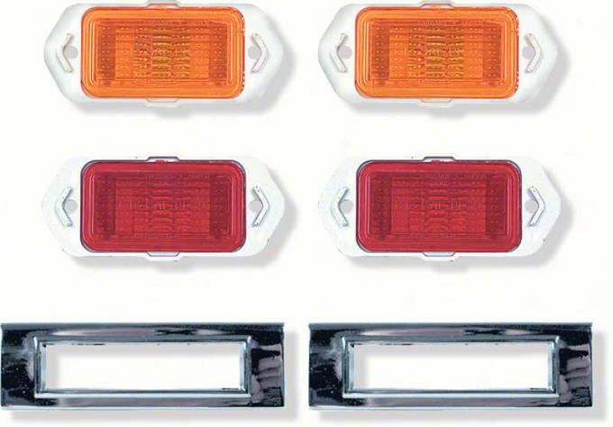 OER 1969 Camaro Side Marker Lamp Kit *R5013